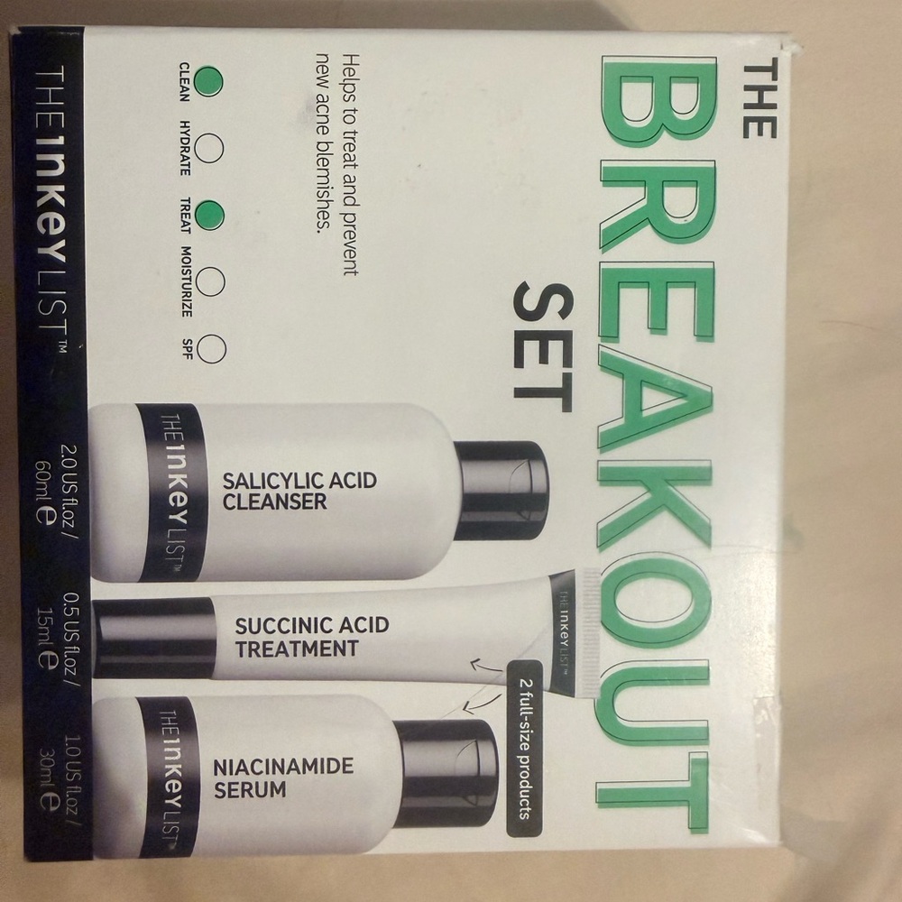 The Inkey List Breakout Set - White and Black